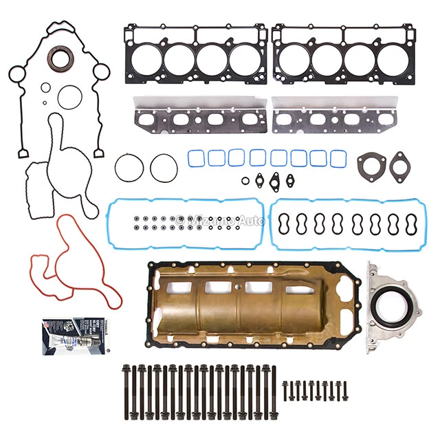 Juego completo de juntas pernos de cabeza para Chrysler Aspen Dodge Ram 1500 2500 3500 5,7 L Foto 2 de 4