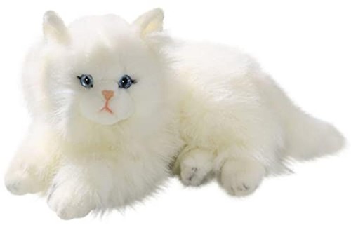 Cat, Persian White, 12 inches, 30cm, Plush Toy, Soft Toy, Stuffed Animal 3199 