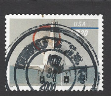 Scott 3261 3.20 Space Shuttle Landing - Black CDS Cancel - A-6
