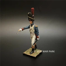 WAR PARK MINIATURES NAPOLEONIC FRENCH NP001 OLD GUARD OFFICER MARCHING SWORD