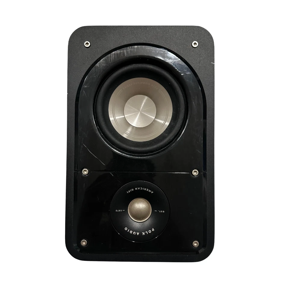 Par de altavoces de estantería Polk Audio Signature serie S15 negro/gris Foto 3 de 4