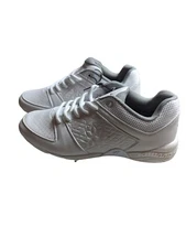 Ringor Rip-It Diamond Softball Spike White/Gray Metal Cleats Women's Size 8.5