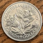 1970 MANITOBA Canada $1 one dollar coin **75% off combined shipping**