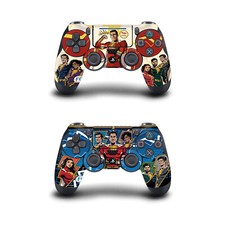 SHAZAM : FURY OF THE GODS GRAPHICS VINYL SKIN DECAL FOR DUALSHOCK 4 CONTROLLER