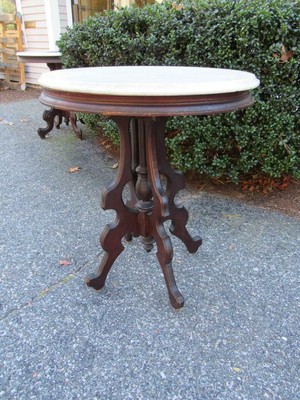 marble top lamp table