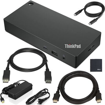 Lenovo ThinkPad USB Type-C Dock Gen 2 with 4K (40AY0090US)