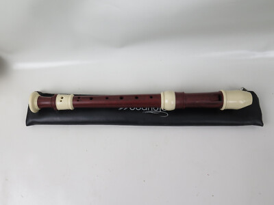 Woodnote C-Flöte (Holzoptik) deutsche Griffweise in Original-Flötentasche