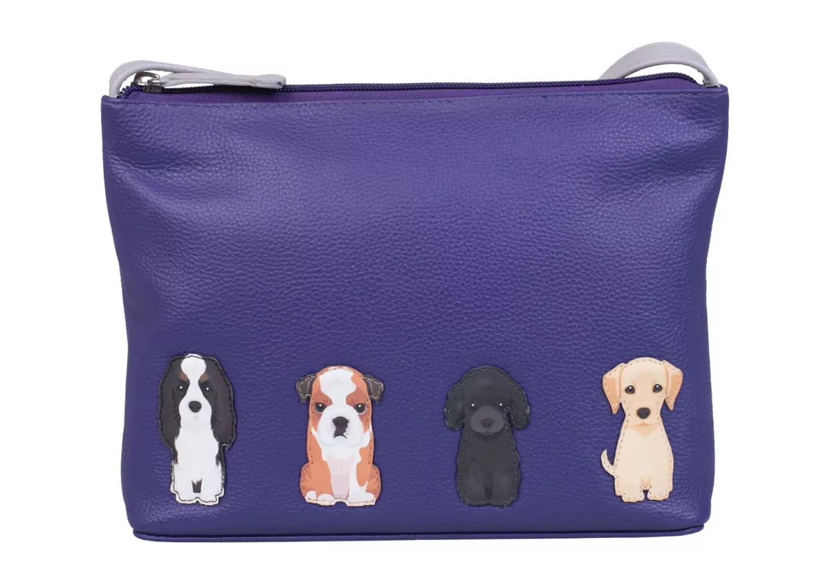 Mala leather clearance dog purse