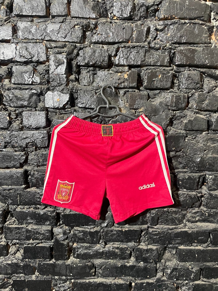 Liverpool Adidas Originals Football Shorts Red Liverpool Vintage