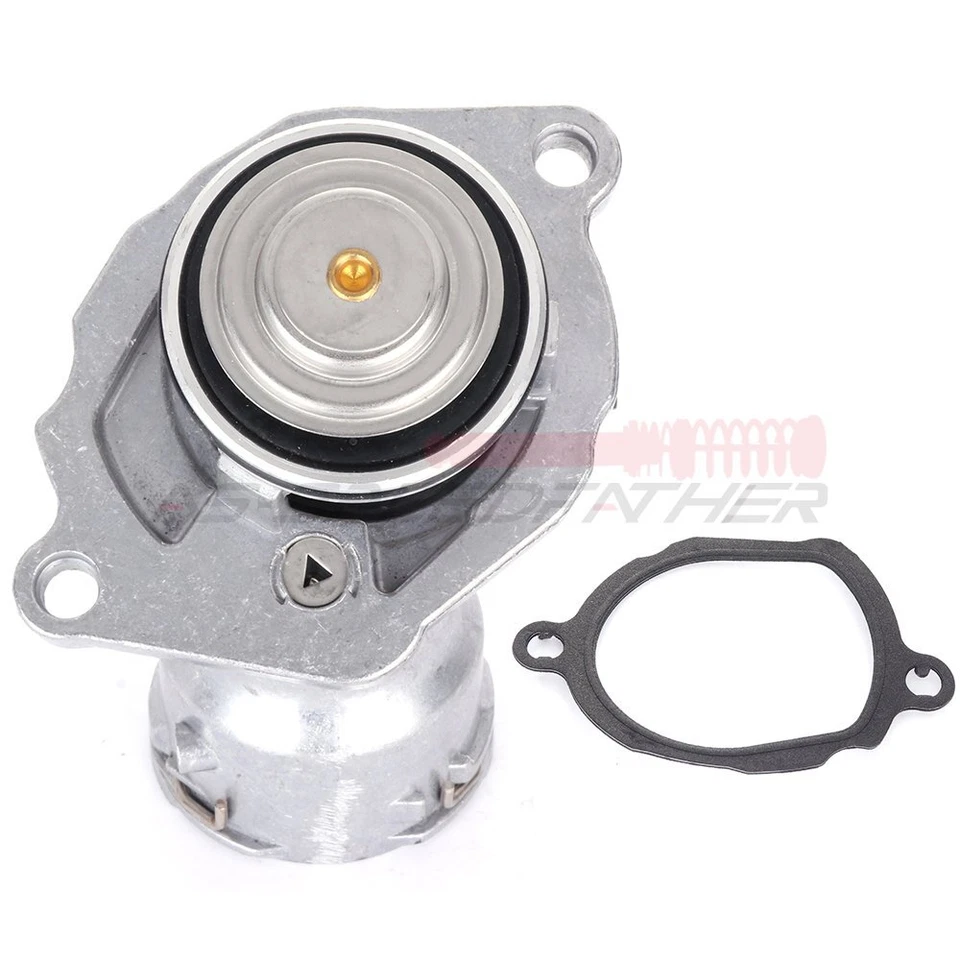 Conjunto de termostato para BMW X6 V8 4,4 L 2008 2009 2010 2011 2012 2013 2014 Foto 3 de 4