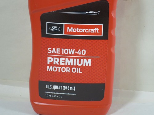 Motorcraft XO-10W40-QP SAE 10W-40 Premium Motor Oil 1-Qt - Picture 2 of 12