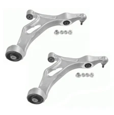 Pair Set of 2 Front Lower Aluminum Control Arms Lemforder For Audi Q7 VW Touareg