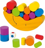 BALANCIER-MOND Holz FüR Kinder Balancierspiel Geschicklichkeitsspiel Motorik Neu