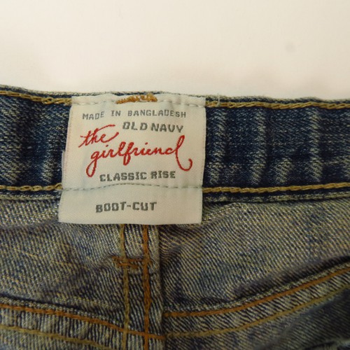 Old Navy Girls The Girlfriend Classic Rise Boot Cut Jeans Sz 14 Plus 30x29 - Picture 7 of 9
