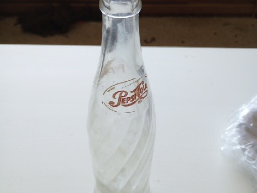 Vintage Pepsi Glass Swirl Bottle Pat. 178917. 12oz | eBay