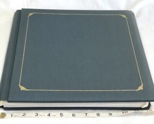 Creative Memories 12 x 12 Album Old Style w/ Pages Blue Denim