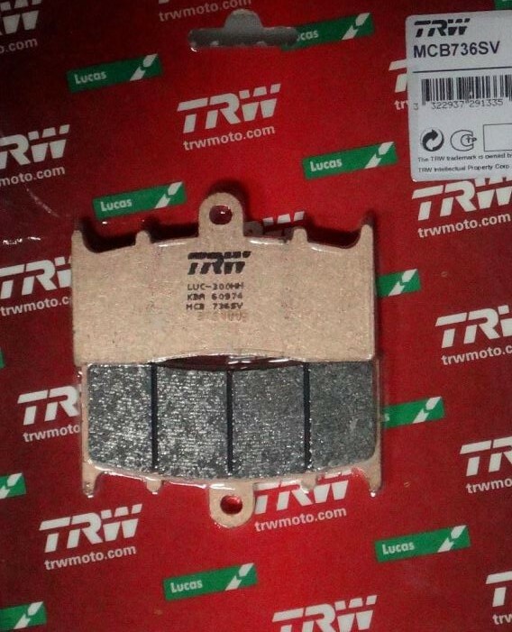 Brake Pads Front Lucas TRW Sinter MCB736SV