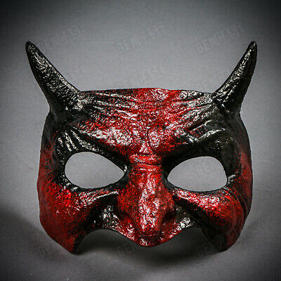 Devil Masquerade Red Eyemask, Red Eyemask