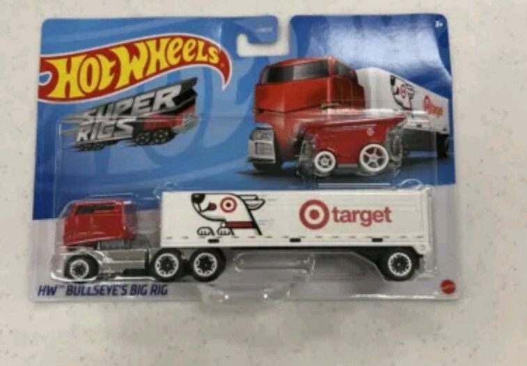 Hot Wheels SUPER RIGS BULLSEYE BIG RIG TARGET Exclusive EXTREMELY