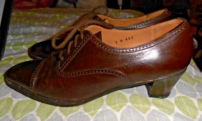Gravati per Arthur Beren Oxford Gravati Per Arthur Beren Brown Leather Slip-On Shoes Size 7M  main image 4