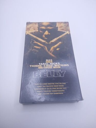 Belly VHS video tape movie DMX Nas Method Man Hype Williams Film Music Hip Hop