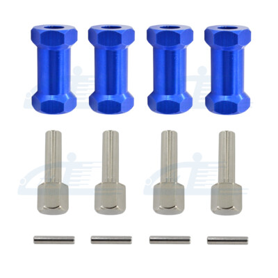 4x 12mm Wheel Hex Hub Drive Adaptor 25mm Extension For 1/10 RC Crawler Scx10 D90