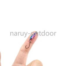 10PCS Micro Metal JIG Fishing Lure 1g-7g Jig Spoon Jigging Bass Fishing Tackle