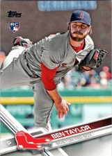 2017 Topps Update #US295 Ben Taylor RC Boston Red Sox