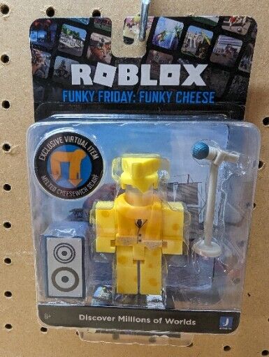 Roblox Funky Friday FUNKY CHEESE & Exclusive Virtual Item Code Brand New  Toys