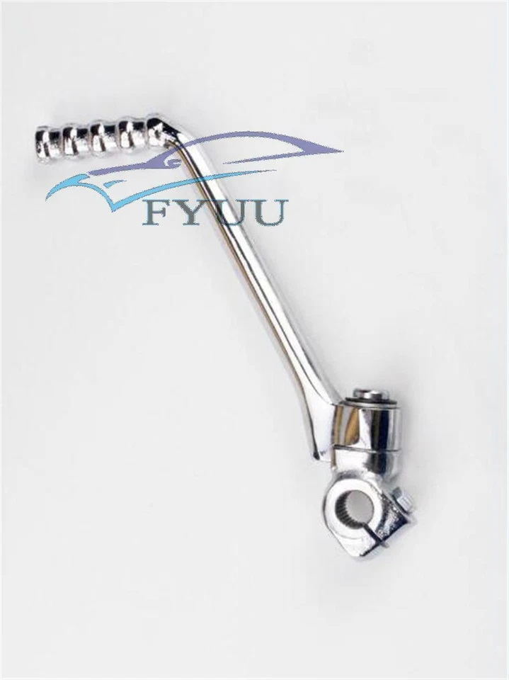 16mm Chrome Kick Starter Lever For 50cc-160cc Dirt Pit Bike ATV Quad Motorcycle Foto 4 de 4