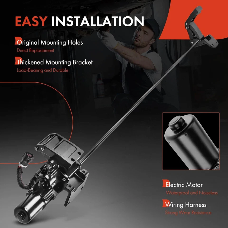 Left +Right Running Board Motor w/ Bracket for Lincoln Navigator Ford Expedition Foto 3 de 4