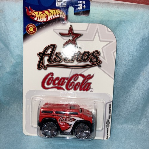 Hot Wheels Astros Coca-Cola hummer H2 #2 - Picture 2 of 9