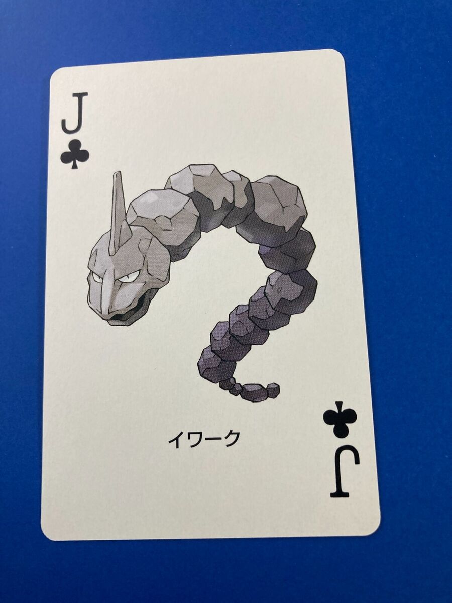 Onix Pokemon Playing Poker Card Fire Red Charizard Nintendo From Japan