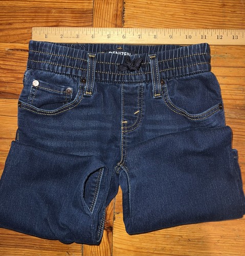 Denizen Levis Pull On With Drawstring Dark Wash Toddler Jeans Size 7 Regular - Picture 14 of 19