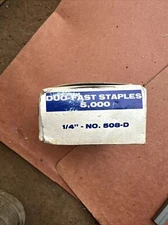 duofast 508-D 1/4” staples