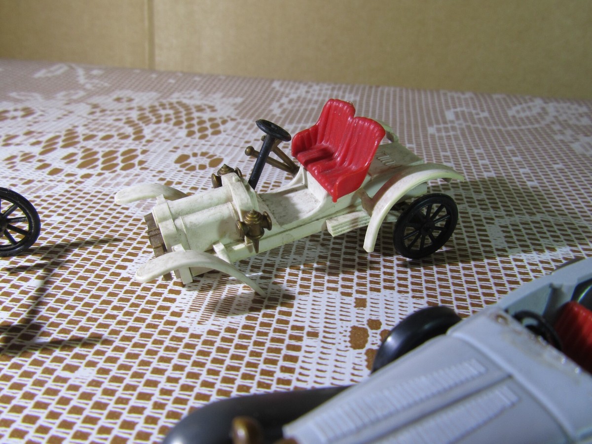 724Z Vintage Plastic Toy Lot Mercedes SS 1928 Sizaire Naudin 724Z Vintage Plastic Toy Lot Mercedes SS 1928 Sizaire Naudin