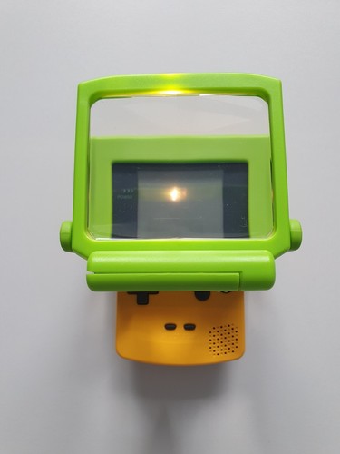 Lupe mit Licht für GameBoy Color | Light Master Magic Magnifier | Grün NEUWERTIG - Bild 2 von 7