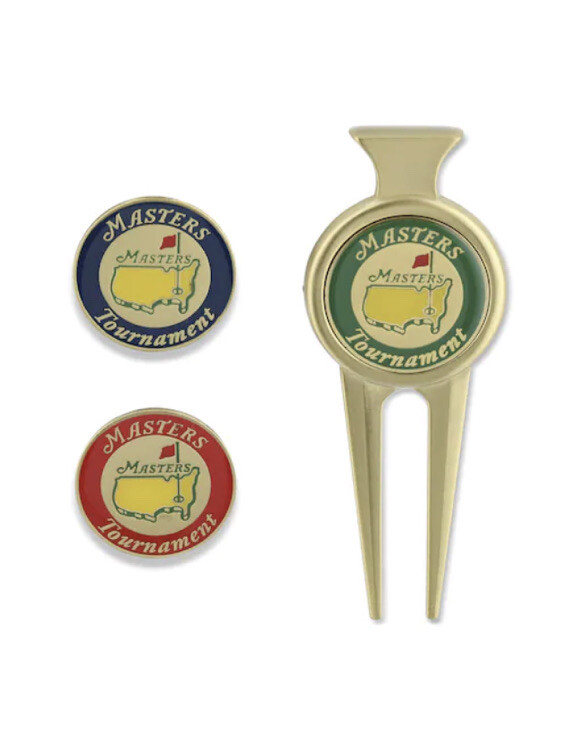 Masters Golf Divot Tool And Ball Marker Set | eBay
