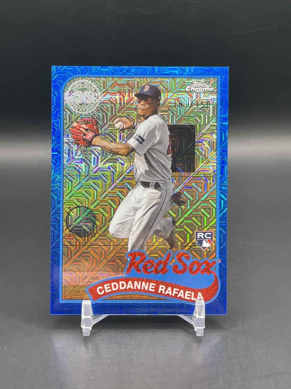 2024 Topps Chrome Silver Pack Ceddanne Rafaela /150 RC Blue Rookie #2T89C-39 A22
