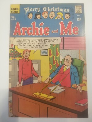 Archie And Me #26 Silver Age (1969) MERRY CHRISTMAS 12 cents