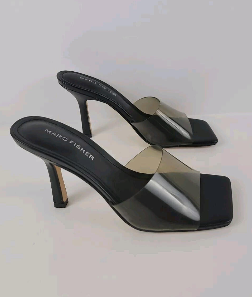 Marc Fisher LTD Women's Cerita Leather Braided Heel Sandals - View #3