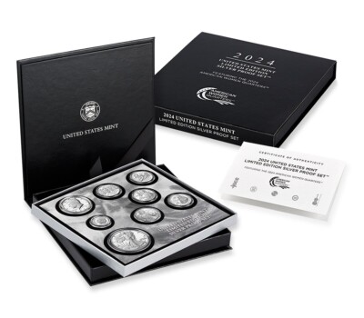 2024 S Limited Edition Silver Proof 8 Coin Set in OGP | eBay