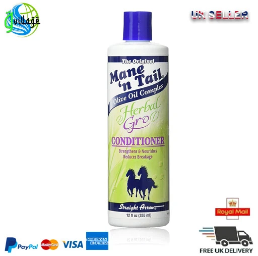 Mane 'N Tail Herbal Gro Shampoo and conditioner twin pack 355ml- UK SELLER - Image 3 of 4