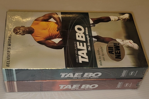 Billy Blanks Taebo- The Strength Within & The Power Within VHS Set - Picture 2 of 4