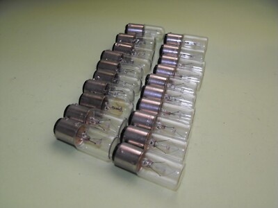 J Rochet.24V/30V.6,5W+5W.Miniature Lamps Light Bulbs.(LOT11PCS).NEW