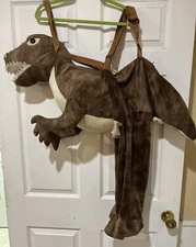 Walmart T-Rex Dinosaur Costume Child Sz 6-8 Yr Halloween Play Leg Length 21” EUC