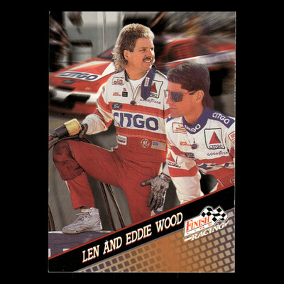 Len and Eddie Wood #94 1994 Finish Line Racing Racing Card