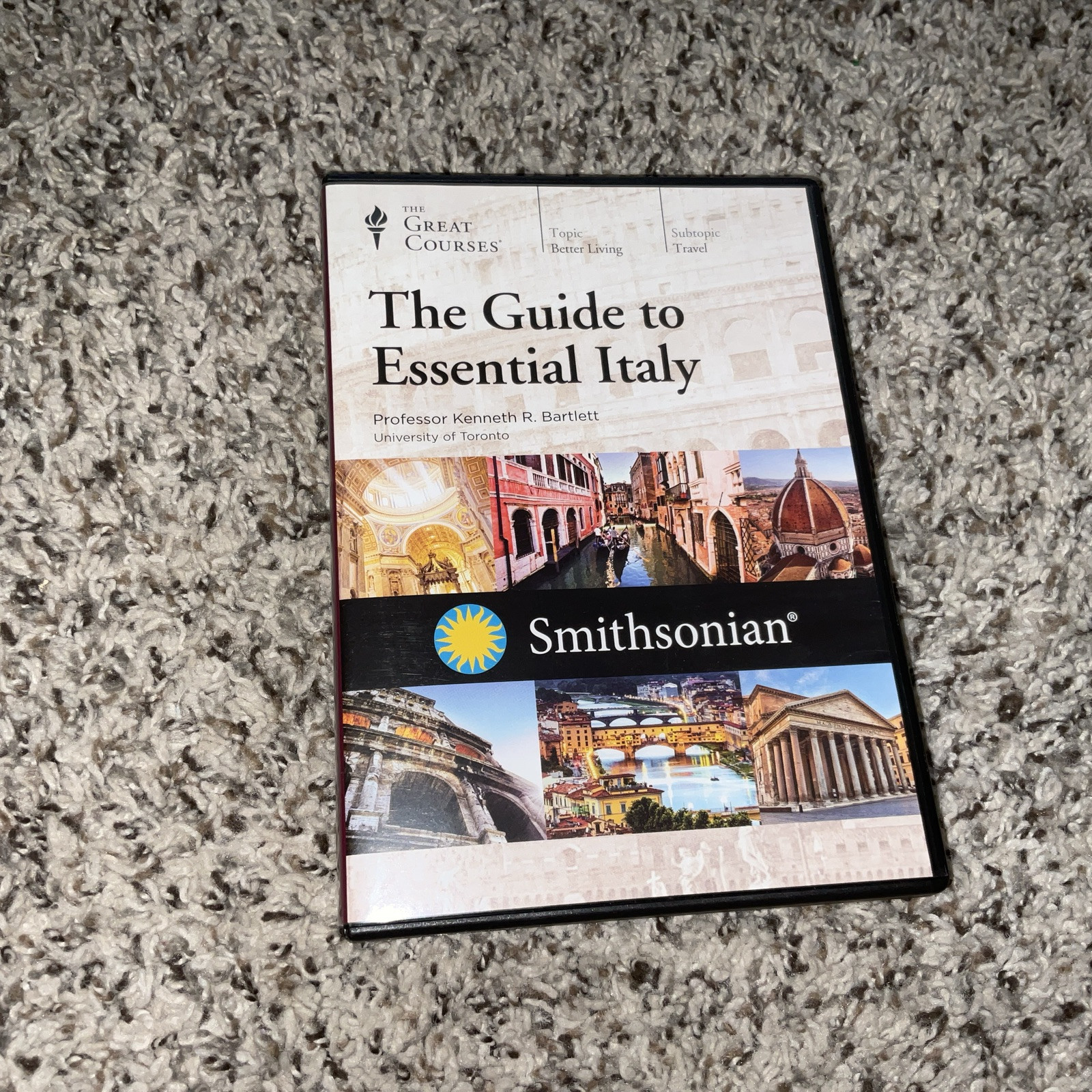 The Guide to Essential Italy (6xDVD, 2015, Teaching Co) DVD Set - Free Shipping!