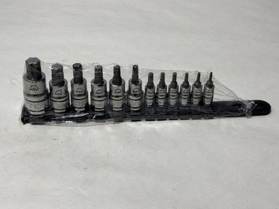 MATCO 12-Piece 1/4'', 3/8'', 1/2'' Drive Star Plus Bit Socket Set SABCTXP12V