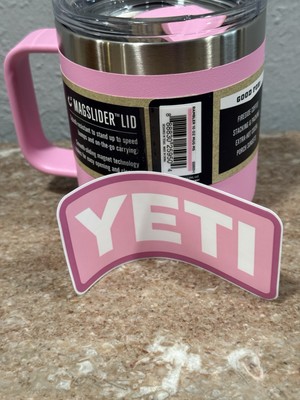 YETI POWER PINK 10oz Coffee Stackable Rambler Mug with Matching